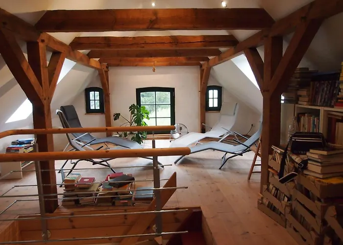 Apartman Gut-rattelvitz-galerie-d-hochwertig-sauna-kamin-etankstelle-spielscheune-15-000qm-parkland